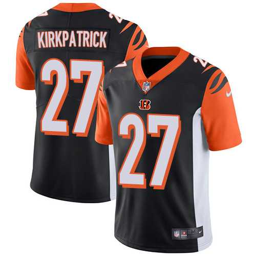 Nike Cincinnati Bengals #27 Dre Kirkpatrick Black Team Color NFL Vapor Untouchable Limited Jersey,We sell and wholesale Nike Cincinnati Bengals #27 Dre Kirkpatrick Black Team Color NFL Vapor Untouchable Limited Jersey on line form chian!